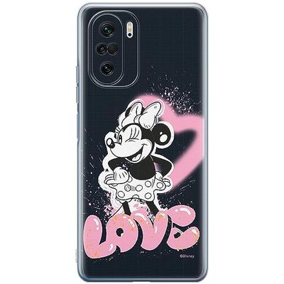ERT GROUP mobiel telefoonhoesje voor Xiaomi MI 11i/ REDMI K40/K40 PRO/POCO F3/ F3 PRO origineel en officieel erkend Disney patroon Minnie 079, hoesje is gemaakt van TPU
