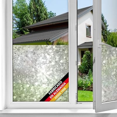 d-c-fix vinil adesivo para janelas casaco estático opaco translúcido privacidade decorativo para divisória de chuveiro casa de banho folha autocolante 45 cm x 1,5 m