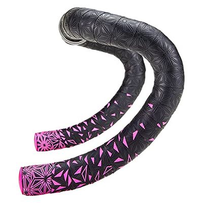 Supacaz Super Sticky Kush I Star Fade, Nastro Manubrio Unisex Adulto, Rosa Fluo, Taglia Unica