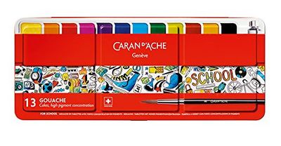 Caran d'Ache – School line Tempera 13 colors