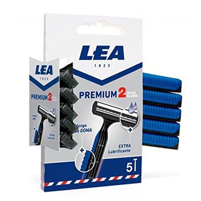 Lea Premium 2 Hojas Maquinilla Desechable