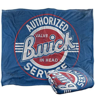 Buick Blanket, 152 x 127 cm Authorized Service Logo Silky Touch Super Soft Throw Blanket