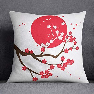 Questo Casa Funda de cojín Decorativa para decoración del hogar, sofá, café, tamaño 45 x 45 cm, diseñada y Fabricada en Turquía