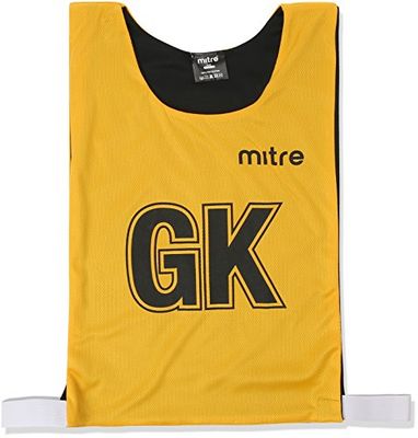 Mitre Uni-volwassenen voor netball-sporttraining wenteleibjesset, verpakking van 7 stuks, meerkleurig (Noir/Oranje), L