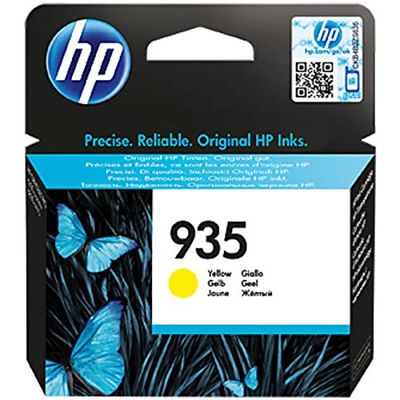 HP 935 Cartouche d'encre Jaune authentique (943BG8Q) pour Imprimante HP Officejet Pro 6230, HP Officejet Pro 6830 , HP OfficeJet Pro 6820