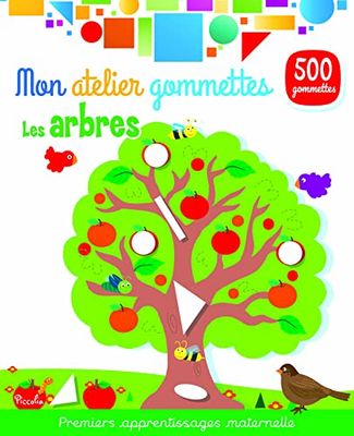 Les arbres: 500 gommettes