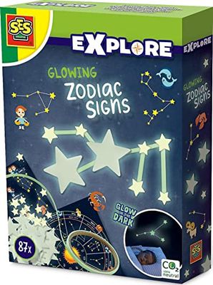 SES creative 25122 Segno zodiacale luminoso, colori assortiti