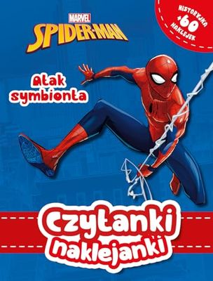 Czytanki naklejanki. Atak symbionta. Marvel Spider-Man