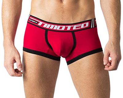 Timoteo Sport 2.0 Soccer Jock - czerwony - S, 1 sztuka (1 x 1 sztuka)