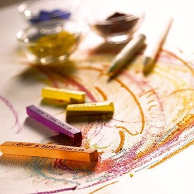 Conté à Paris Carré Kreide, Tiza Pastel, Krapprot, 1 stück (1er Pack)
