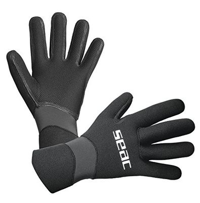 SEAC Snug Dry 3 Guanti, Unisex – Adulto, Nero, XXL