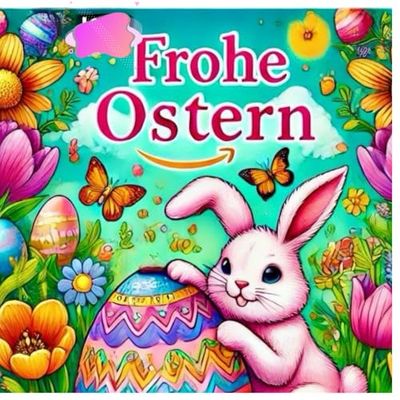 Frohe Ostern Ausmalbuch: Farbenfroher Frühlingsspaß mit 40 tollen Motiven: Fröhliches Ostern! Malbuch mit süßen Motiven für Kinder - Ausmalbilder für Kinder: Malen ab 3 Jahren