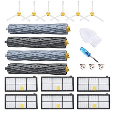 JoyBros Set van 12 vervangende hoogrendementfilter compatibel met Roomba Stofzuiger i&e Serie: i7 i7+/ Plus, E5 E6 E7