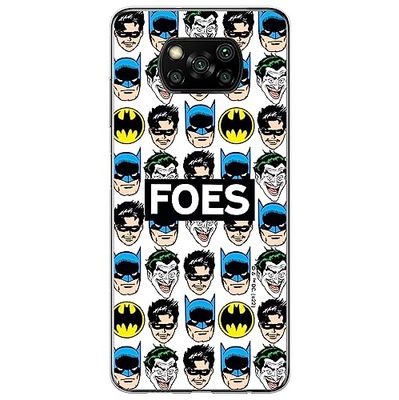 ERT GROUP mobiltelefonfodral för Xiaomi POCOPHONE X3 originalt och officiellt licensierat DC mönster Batman 078 optimalt anpassad till formen på mobiltelefonen, gedeeltelijk transparant