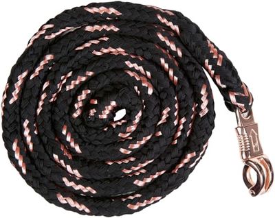 HKM 12935-Corde Corde Noir/Or Rose 180 cm