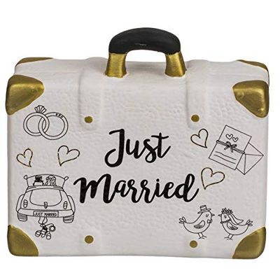 OOTB 719206 Spaarpot, reiskoffer, Just Married