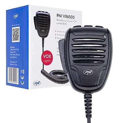 PNI VX6500 microphone with VOX function, with RJ11 jack, for CB radio CB HP 6500 HP 7120