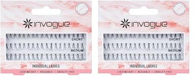 Invogue Individual Eyelash Extensions (Paquete de 2)