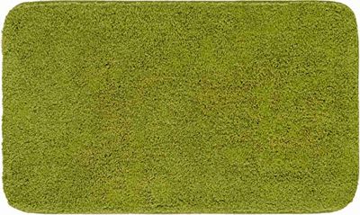 Grund Melange Tapis de Bain, Polyacrylique Ultrasoft, Vert Kiwi, 80x140 cm