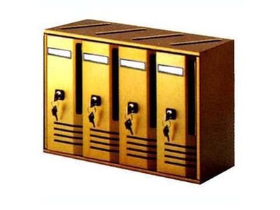 Alubox 1007653 Cubo C6 Blocchiera Sabbia