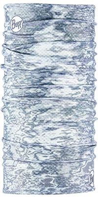 BUFF Unisex Coolnet UV+ XL Pelagic Camo Wit, One Size