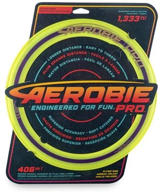 Aerobie Pro Ring - Vliegende disc - 33 cm - Geel