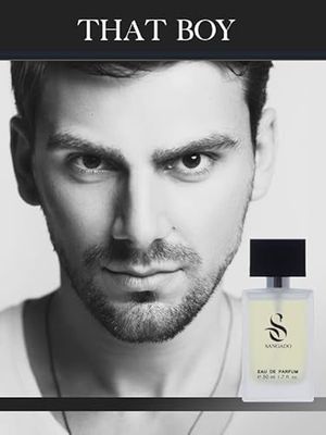 THAT BOY by SANGADO, Perfume for Men, 8-10 hours long-Lasting, Luxury, Amber Spicy, Fine French Essences, Refined, Magnetic, 50 ml Spray