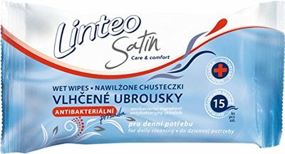 Linteo 25766 umidità giornaliera asciugamani Satin in sacchetti, 15 pezzi, in viscosa, poliestere