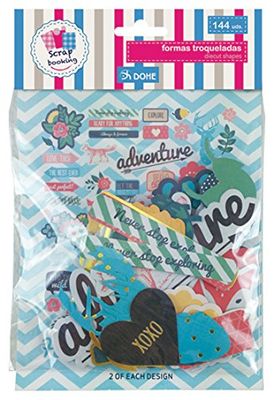 Dohe 18139 – tänjt motiv i "Woods"-design, perfekt för pyssel