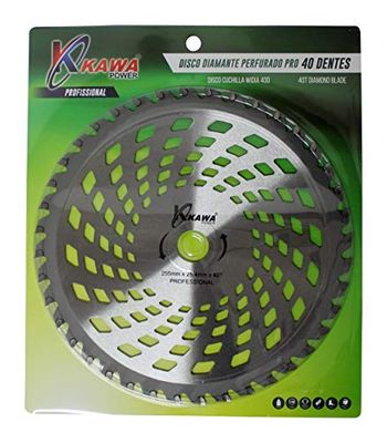 Kawapower KW00541 Disco Lama Widia Pro con 40 punte per decespugliatore