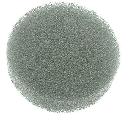 Greenstar luchtfilter voor Kawasaki 5797 15 mm zwart.