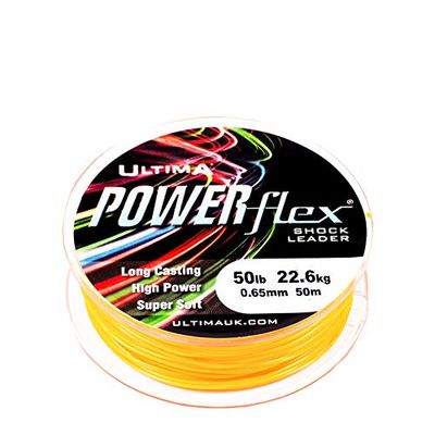Ultima Powerflex - Fire Orange - Spool 50m - 0.65mm - 50.0lb/23.0kg