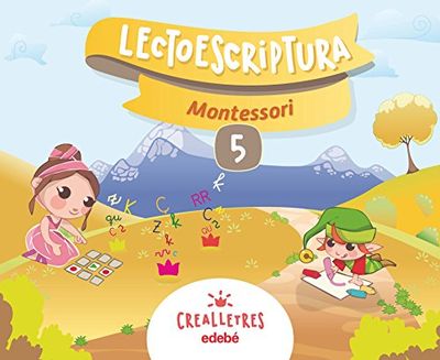 CREALLETRES LECTOESCRIPTURA 5 MONTESSORI - 9788468332666 (CRECELETRAS)