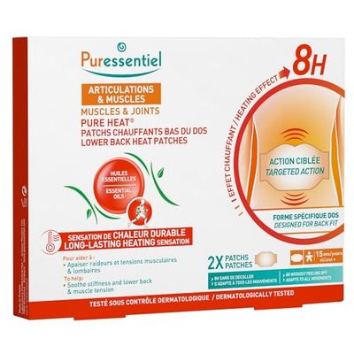 Puressentiel Patches calor costas Puressentiel 1 unidade 100 g