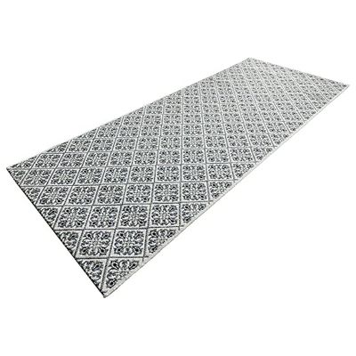 Zala Living Soho - Tapis de Cuisine antidérapant - Tissu Plat - À Poils Courts - Lavable - pour Couloir, Cuisine, Salon, Salle de Bain, Salle de Bain - Bleu - 80 x 200 cm