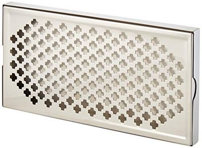 Terug Bar Druppeldienblad 300X150X23mm Roestvrij staal Serveerplateau