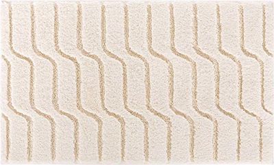 Grund Vogue Alfombra de Baño, Algodón, Natural, 70x120 cm