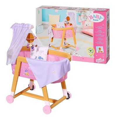 BABY born 829981 Good Night Bassinet, red, Single