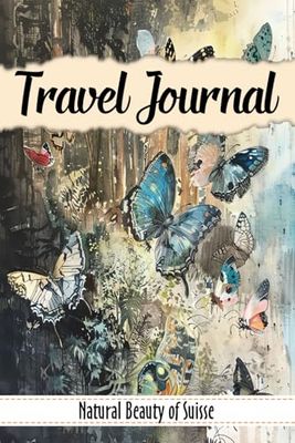 Natural Beauty of Suisse Travel Journal: Portable 6x9 inches Travel Diary with 100+ Lined Writing Pages