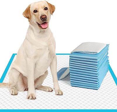 Almohadillas Extra Grandes para orina de Perro de 28 x 30 Pulgadas, 50 Unidades, Almohadillas de Entrenamiento Extra Grandes para orina de Cachorros, súper absorbentes y a Prueba de Fugas,