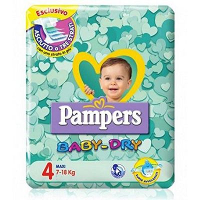 Fater Pampers Baby Dry Trio Maxi 58