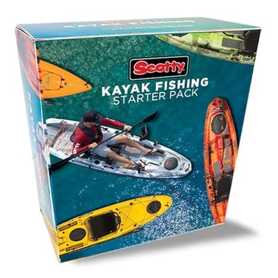 Scotty Paquete de iniciación de Pesca en Kayak, Multicolor, Talla única, Negro