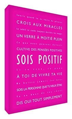 Feel Good Art är positiv duk på ram väggtatuering modern stil