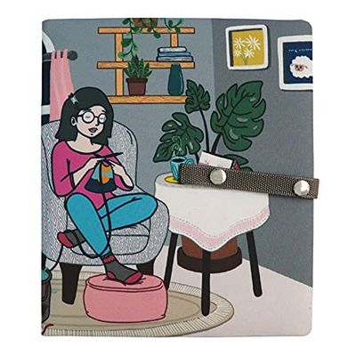 KnitPro Chart Keeper, Cotton, Passion, 30.5x26cm
