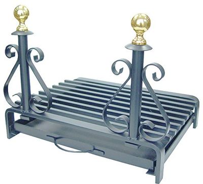 Imex El Zorro 10904-F - Parrilla chimenea con cajón (forja, 60 x 45 cm)