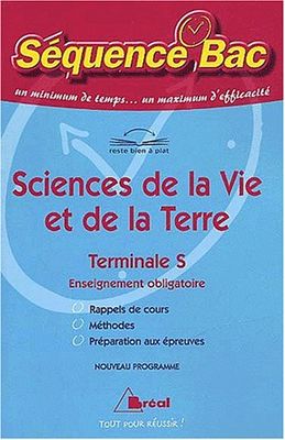 Sciences de la Vie et de la Terre, Terminale S