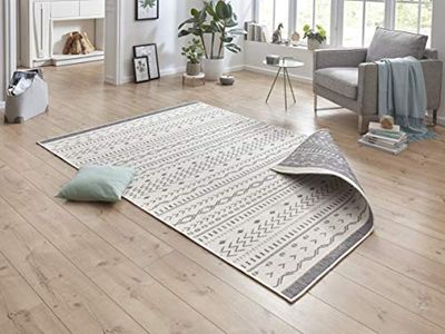 bougari Tappeto, Grau Creme, 160 x 230 cm