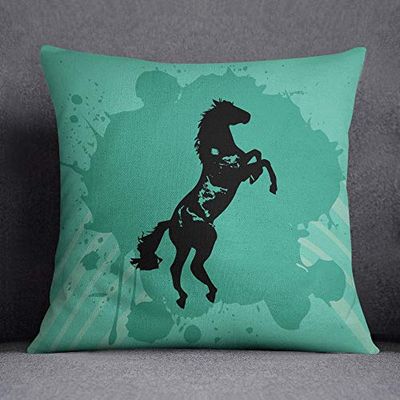 Questo Casa Funda de cojín Decorativa, Funda de cojín, decoración del hogar, para sofá, cafetería, tamaño: 45 x 45 cm, diseñada y Fabricada en Türkiye