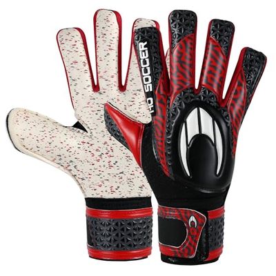 HO Soccer Initial Arena NG Red Keepershandschoenen, uniseks, kinderen, zwart/rood, maat 6