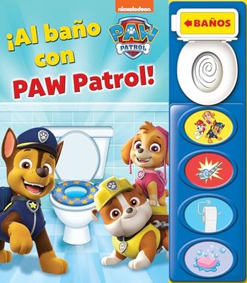 Little Potty Sound Book Spanish Paw Patrol